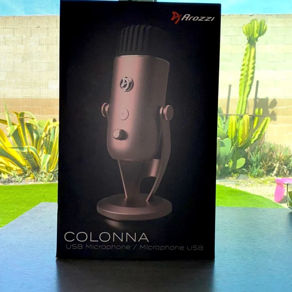 Brand New Never Opened Rose Gold USB Microphone